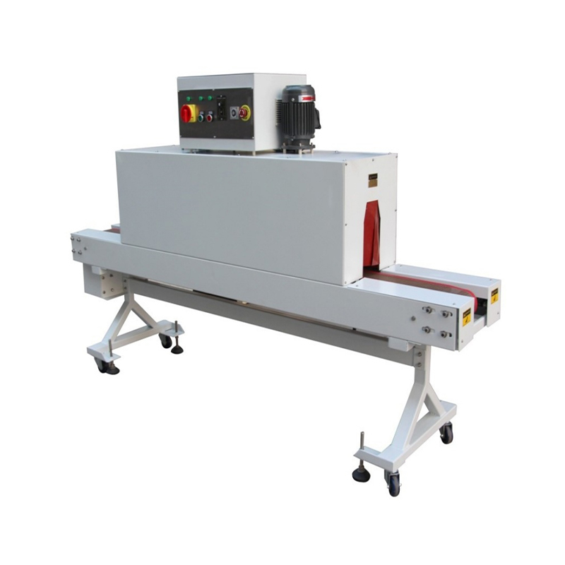 Label shrink packaging machine (with conveyor line)